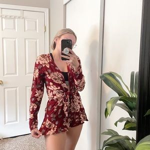 Floral romper